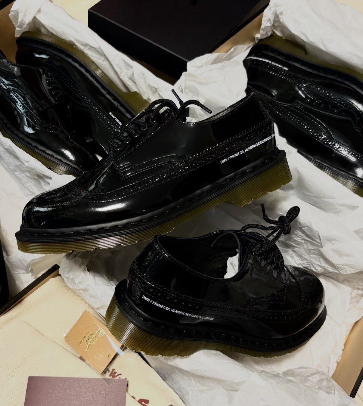 <紳士級閃電開賣⚡>fragment x Dr. Martens Hollingborn 布洛克鞋