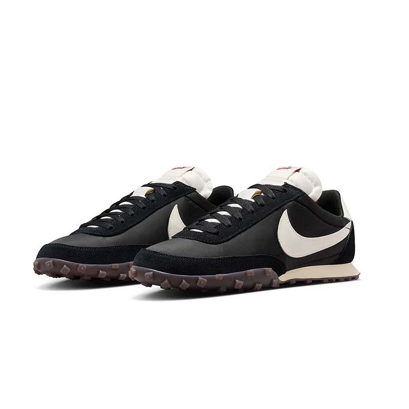 Nike Waffle Racer 鬆餅格紋 復古 阿甘鞋 運動 休閒鞋 黑白 男鞋 IM8658-001 [台灣現貨]