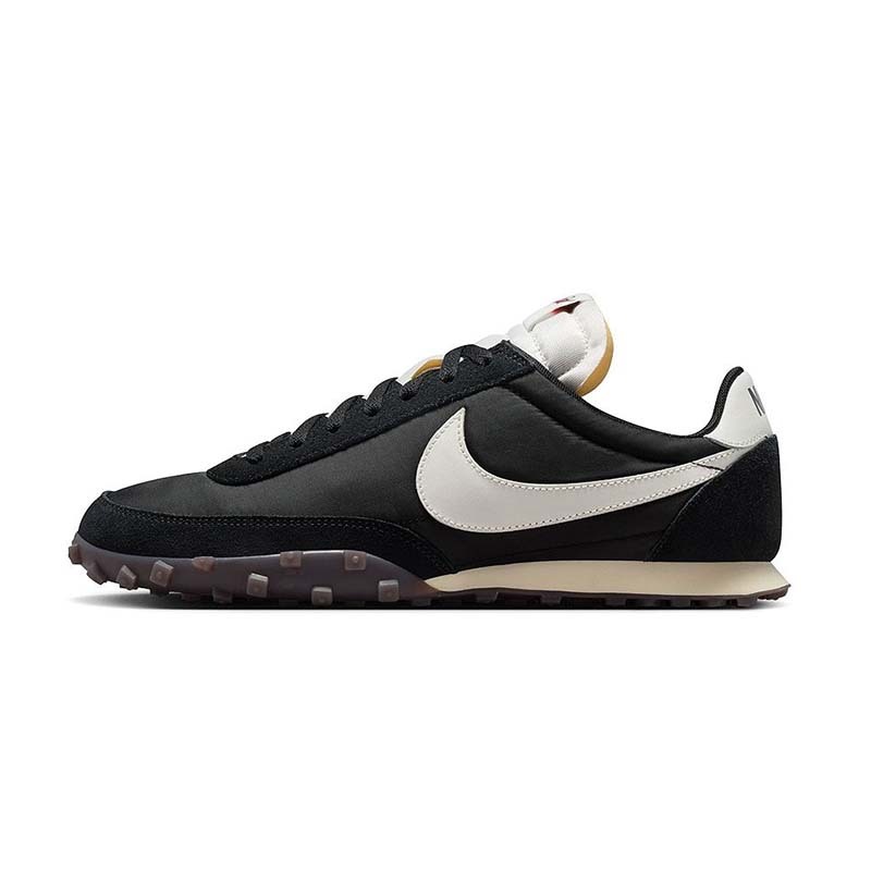 Nike Waffle Racer 鬆餅格紋 復古 阿甘鞋 運動 休閒鞋 黑白 男鞋 IM8658-001 [台灣現貨]