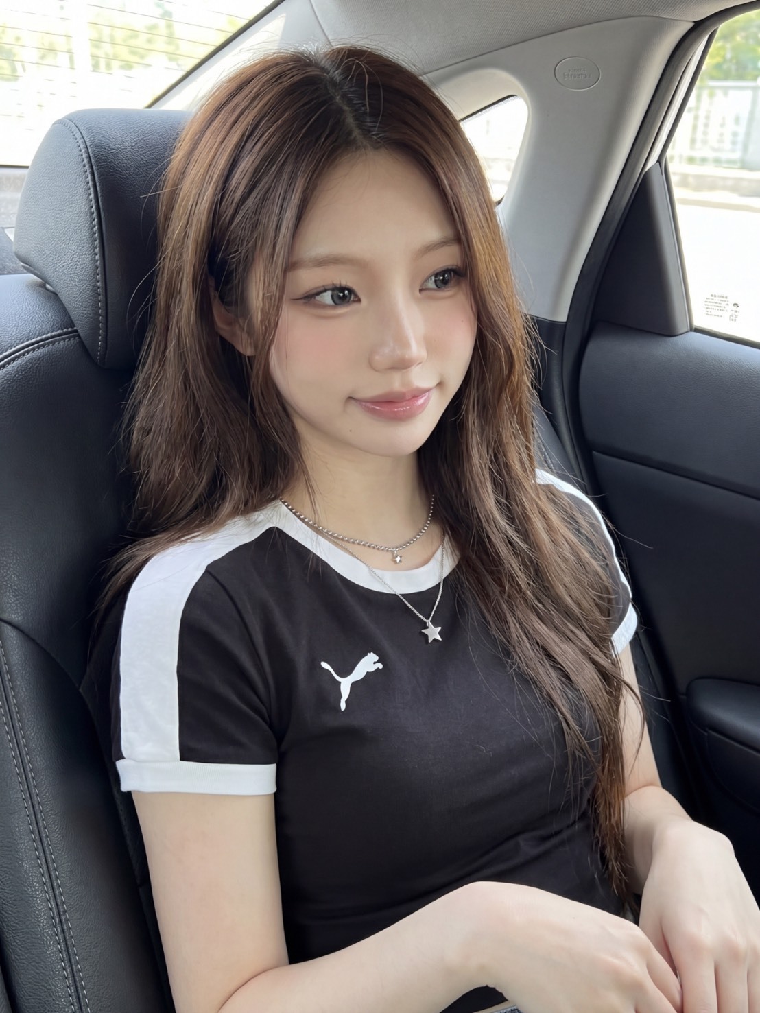 PUMA 經典款 小標 撞色 短袖T 二色