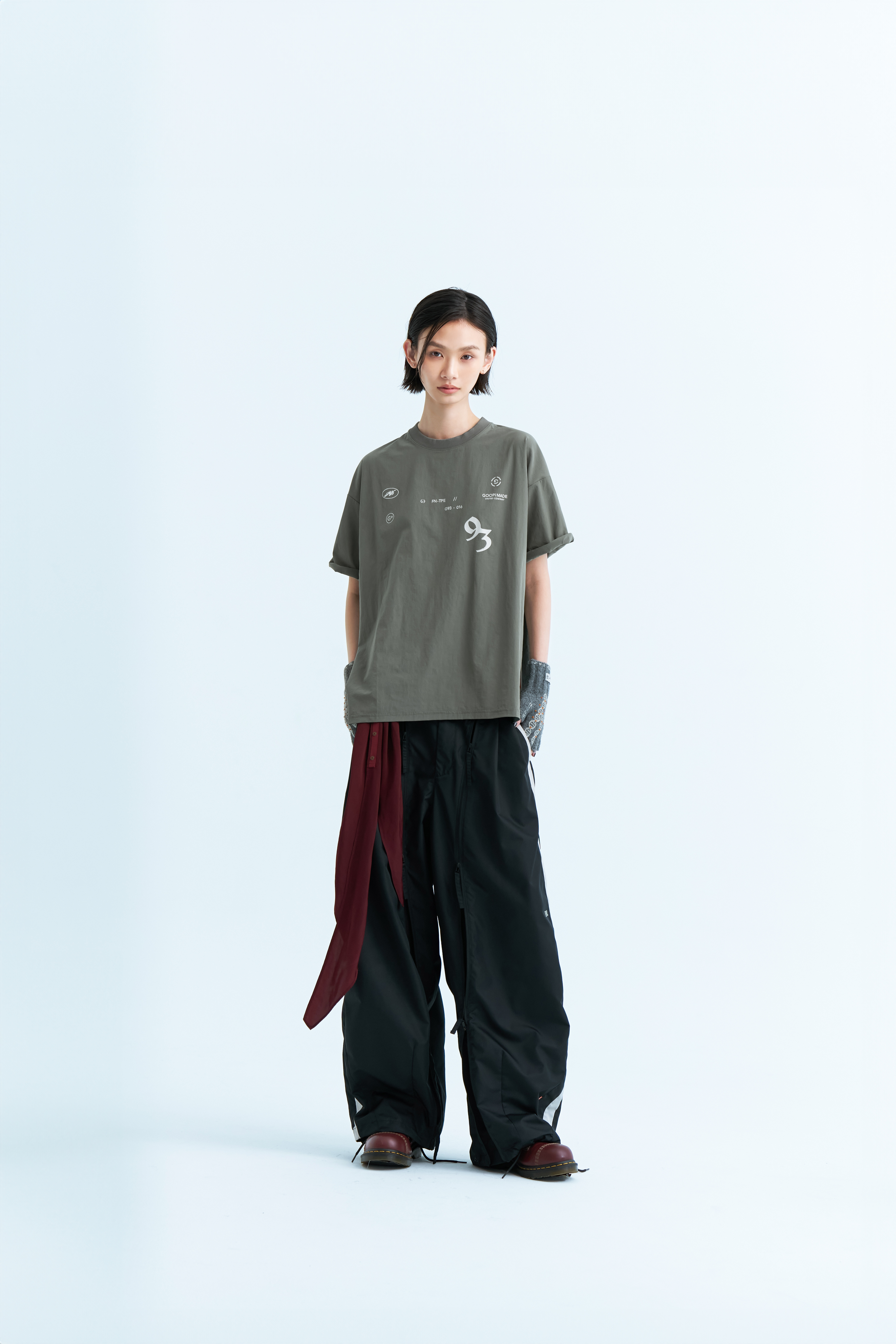 GOOPiMADE 01 Hi-Tech Performance Tee - Gray