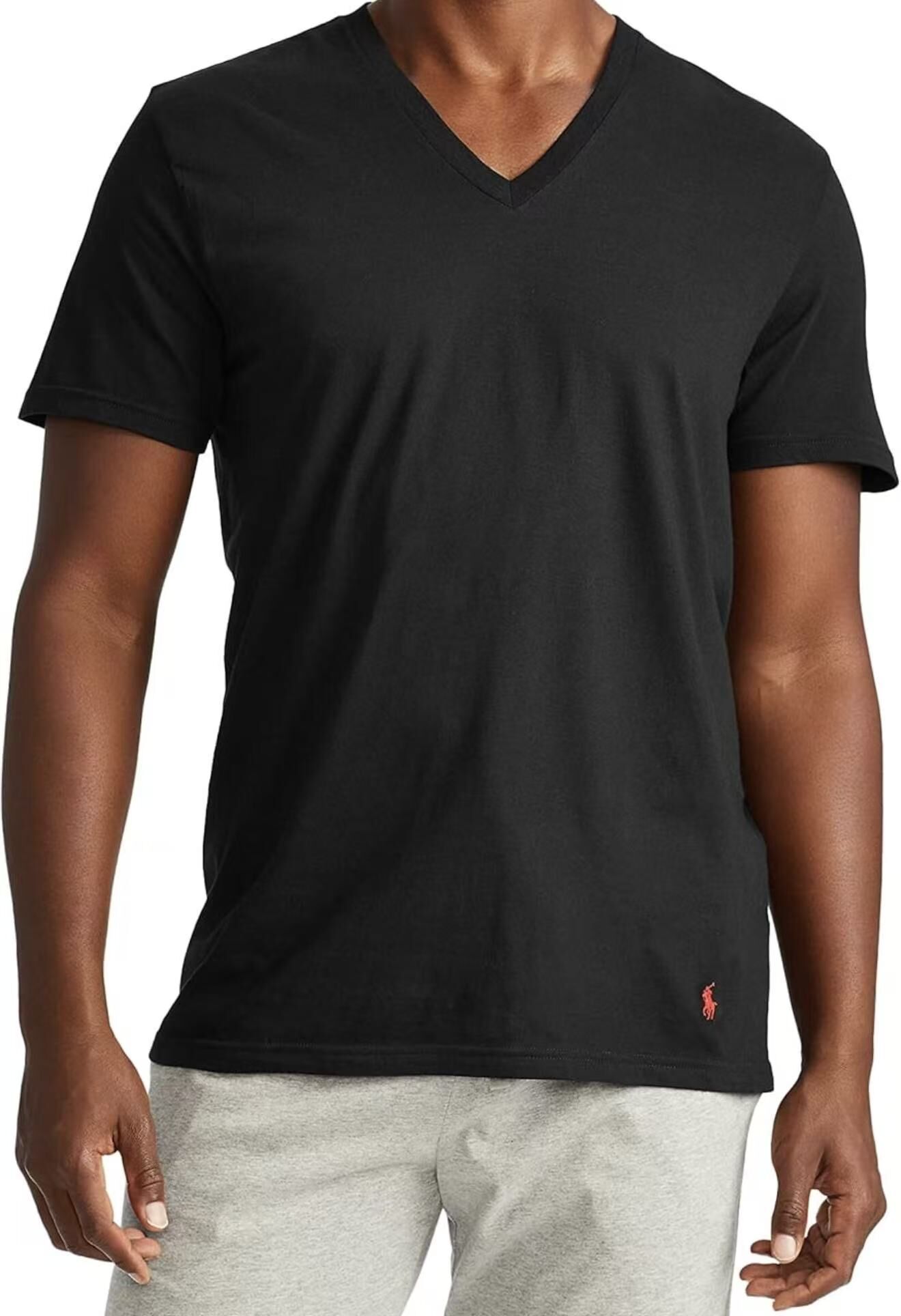 【預購】Polo Ralph Lauren H062517 男裝經典Logo短袖上衣 3件裝 (黑色)