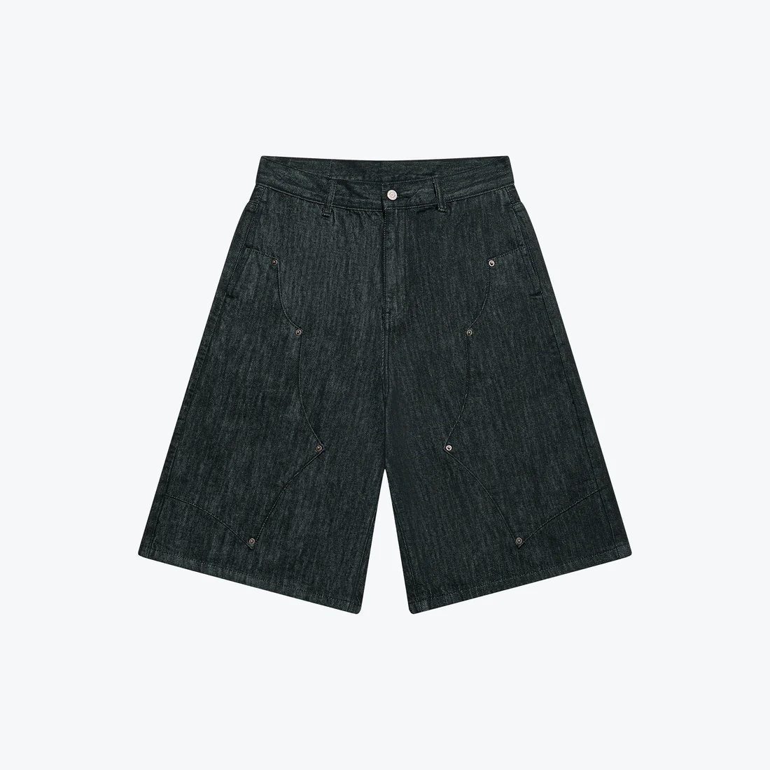 【車庫服飾】sense Embroidered NonFade Jorts