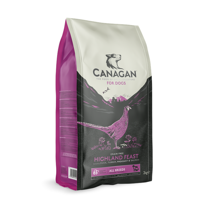 Canagan原之選 無穀物全犬糧．高地盛宴配方2kg/6kg/12kg