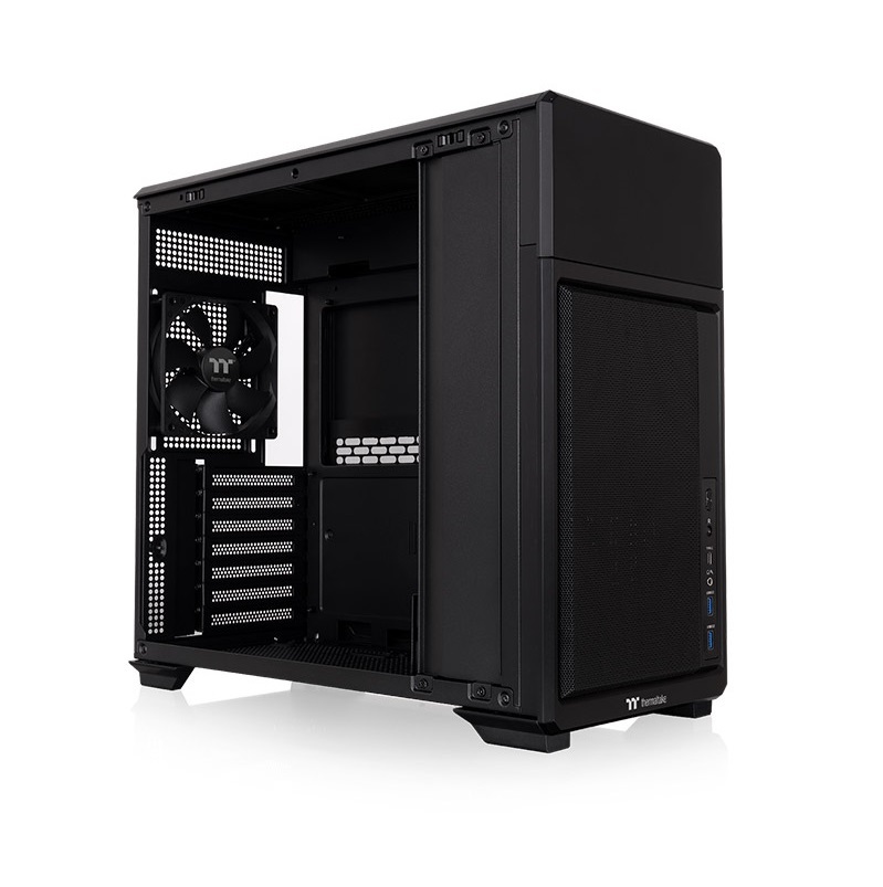 Thermaltake 曜越 TR300 TG ATX中直立式機殼   黑色/CA-11M-00M1WN-00  白色/CA-11M-00M6WN-00