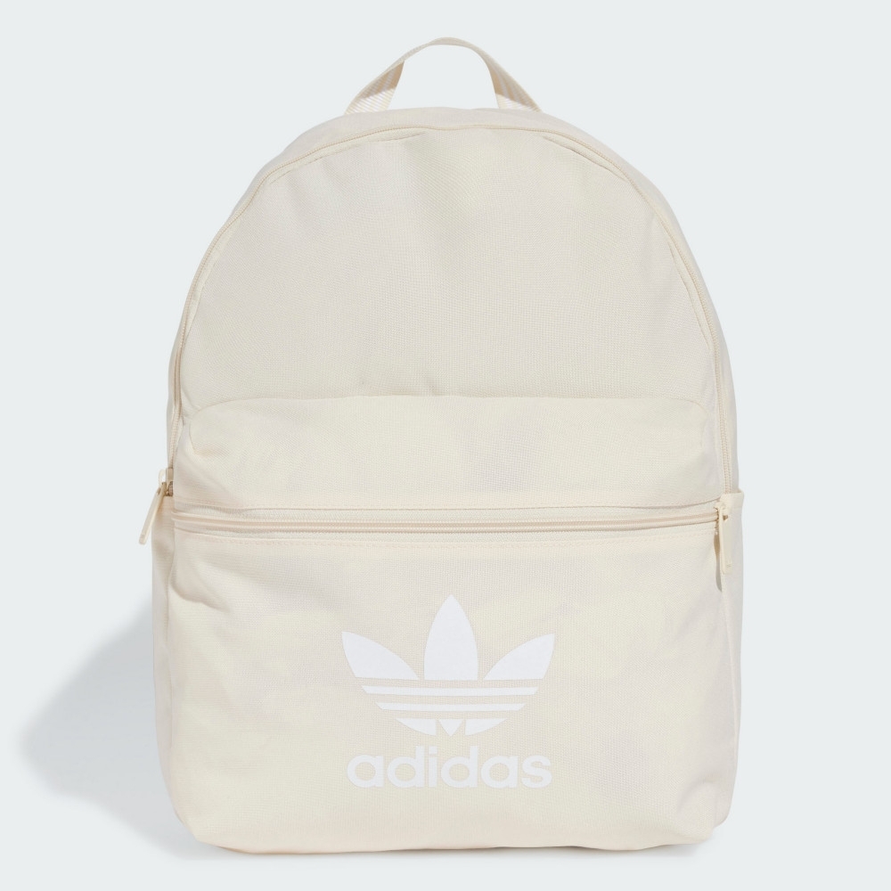 ADIDAS 後背包 ADICOLOR 米色 三葉草 書包 IX7459