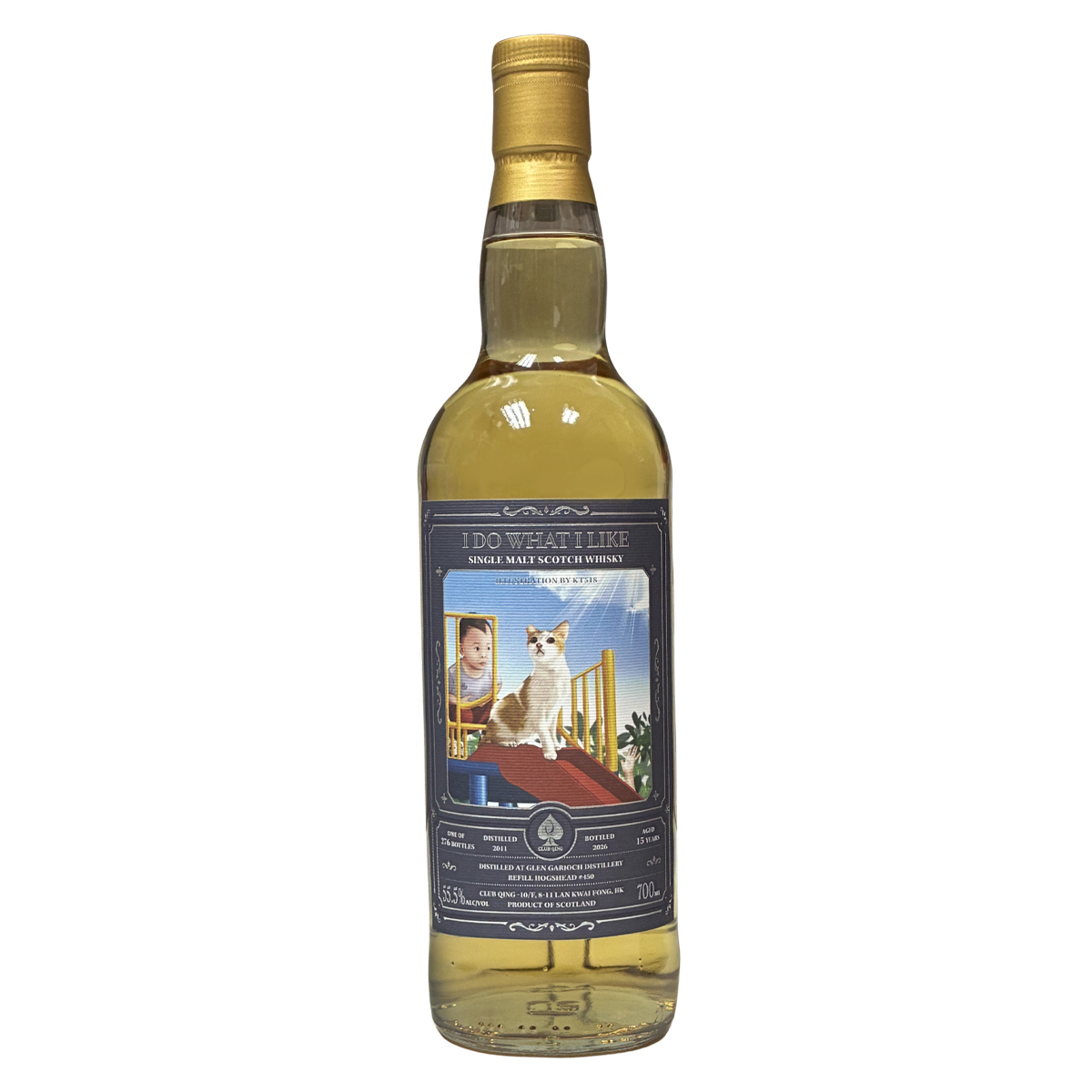 Club Qing I Do What I Like #2  – Glen Garioch 2011 15 Years Old 55.5%