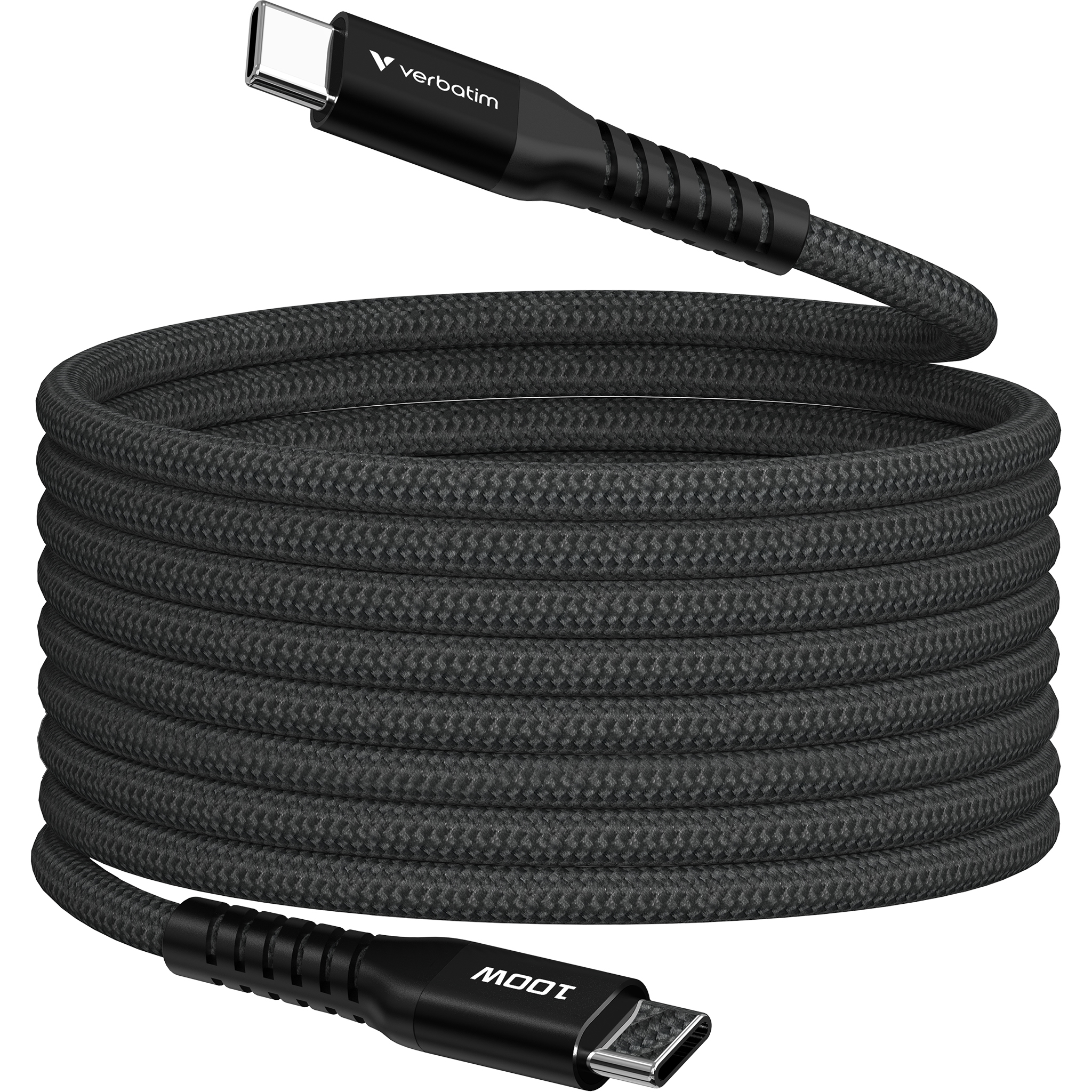 100W USB-C 至 USB-C 磁吸充電傳輸線 (200cm)