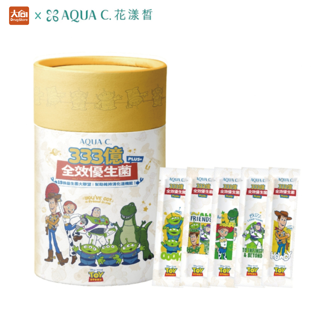 AQUA C.花漾皙 333億全效優生菌PLUS⁺ (60包 /罐)