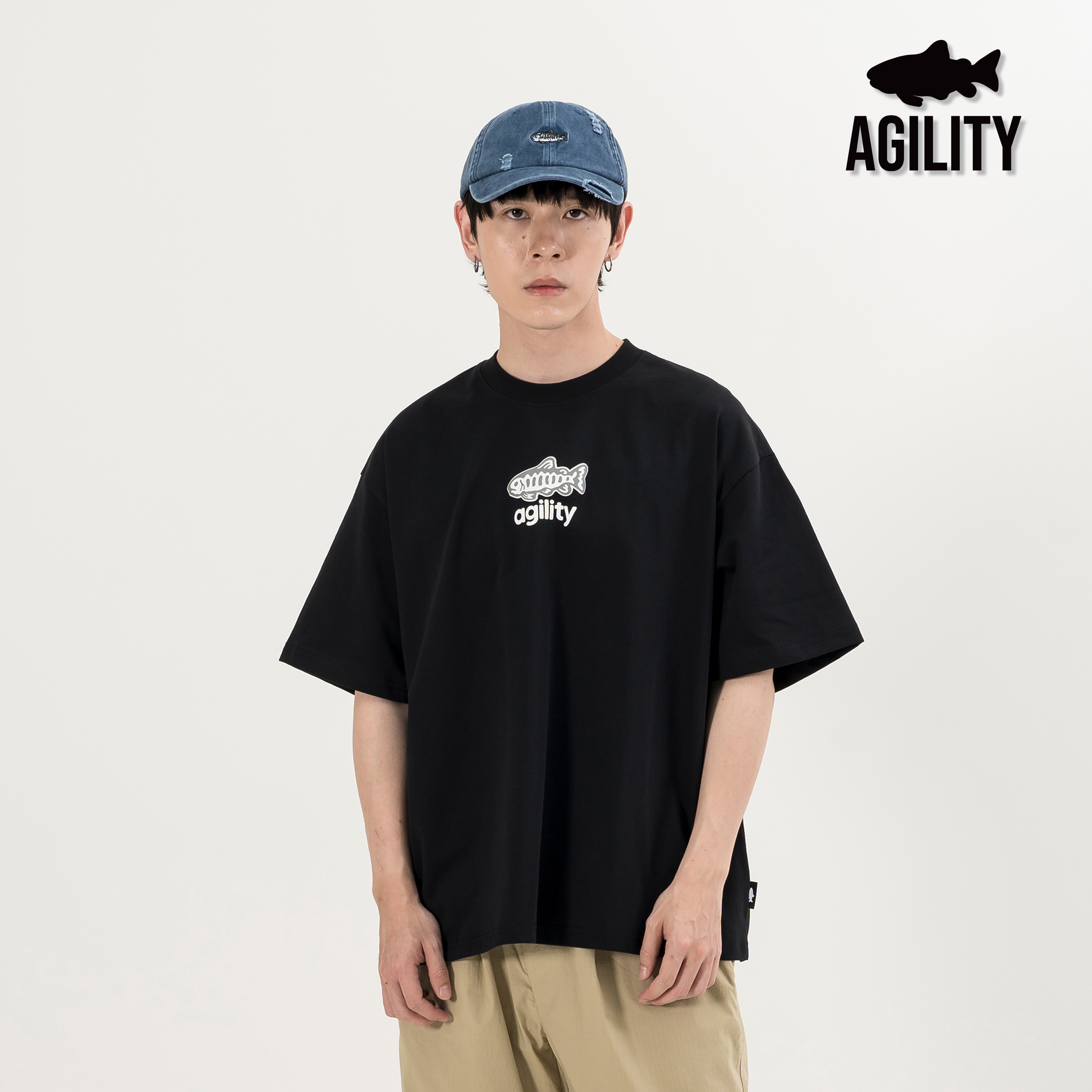 AGILITY CREW SP Logo Tee / 簡化鮭魚 短袖Tee [SPT-A]