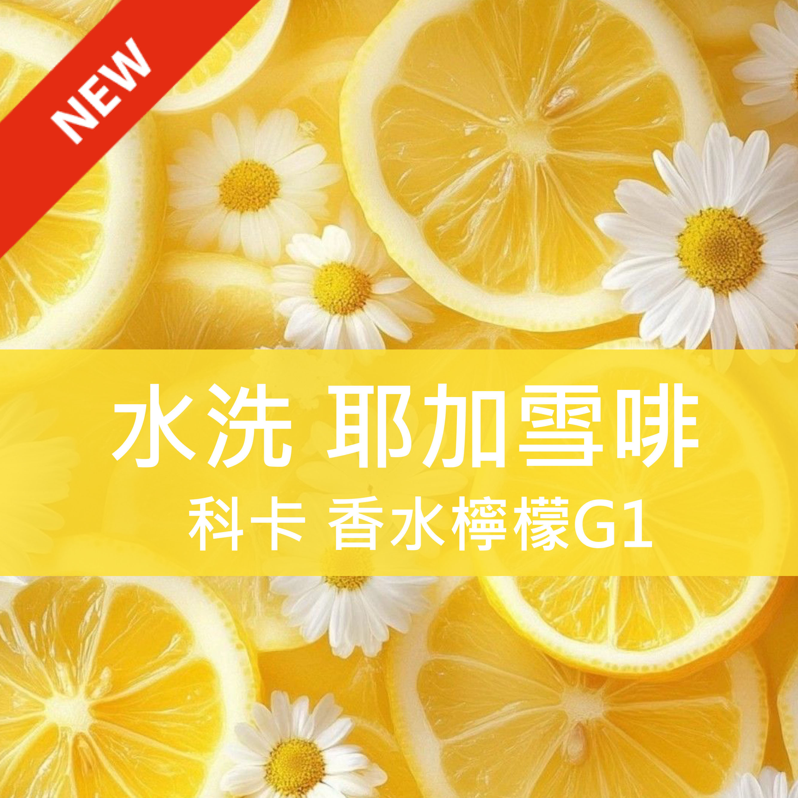 水洗 耶加雪啡 科卡 香水檸檬 G1