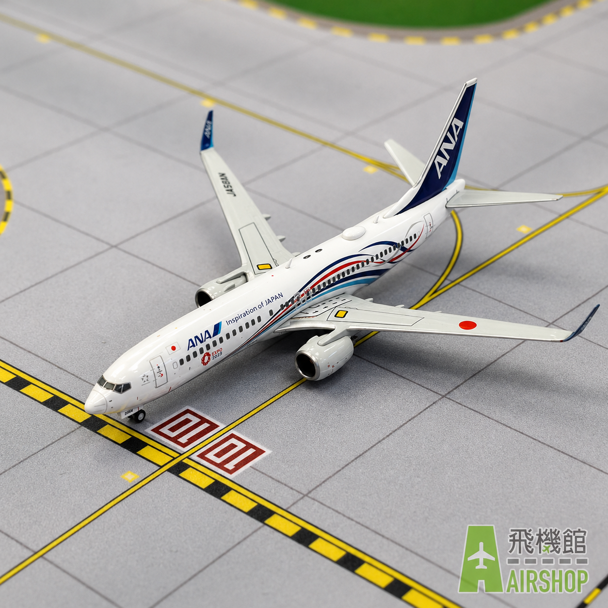 JC wings 1/400 全日空 波音737-800 JA58AN 2025年世博會彩繪