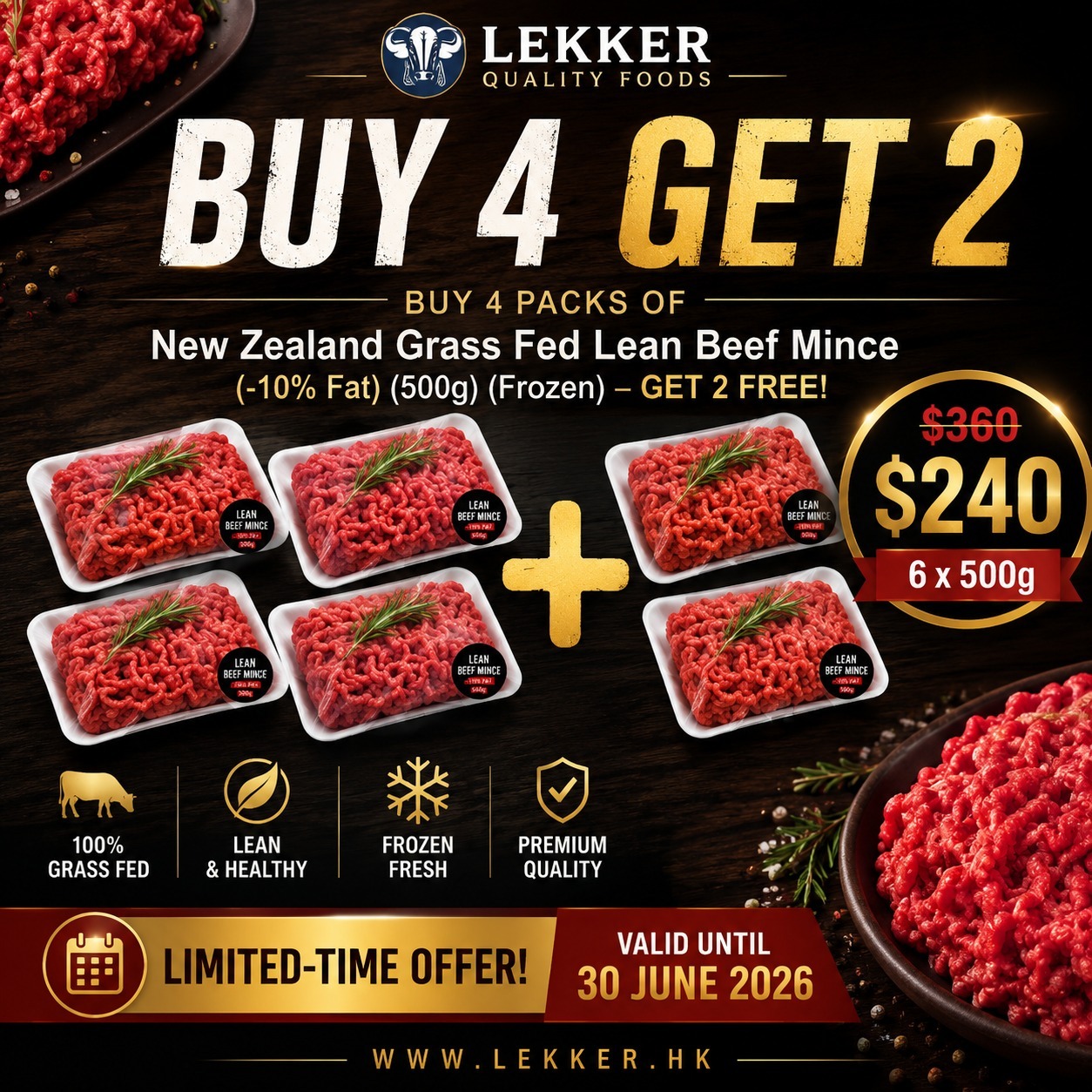 Beef Mince Combo