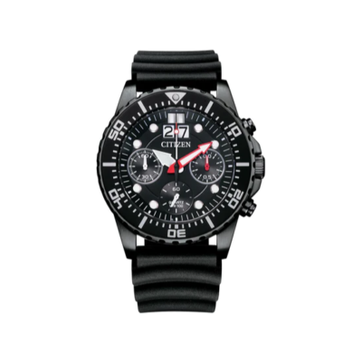 行貨 Citizen Chronograph Quartz Black Dial Watch AI7005-12E 計時石英黑色錶盤腕錶