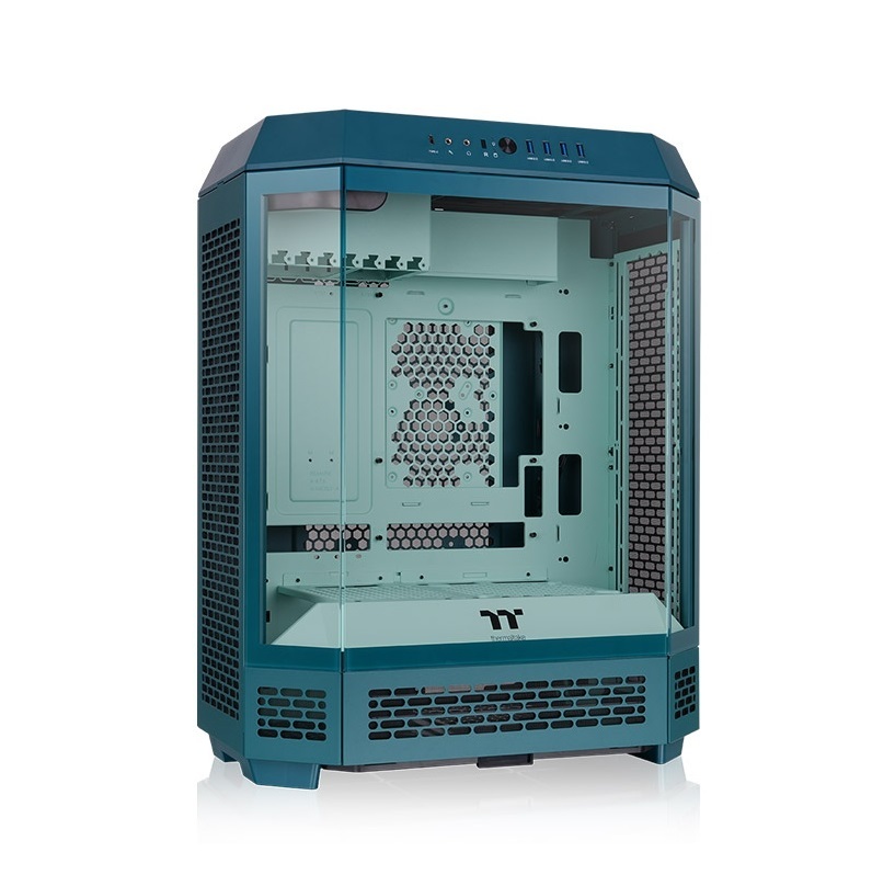 Thermaltake 曜越 透視 The Tower 600 背插中直立式機殼   摩卡慕斯/CA-1Z1-00MUWN-00  變革青綠/CA-1Z1-00MTWN-00