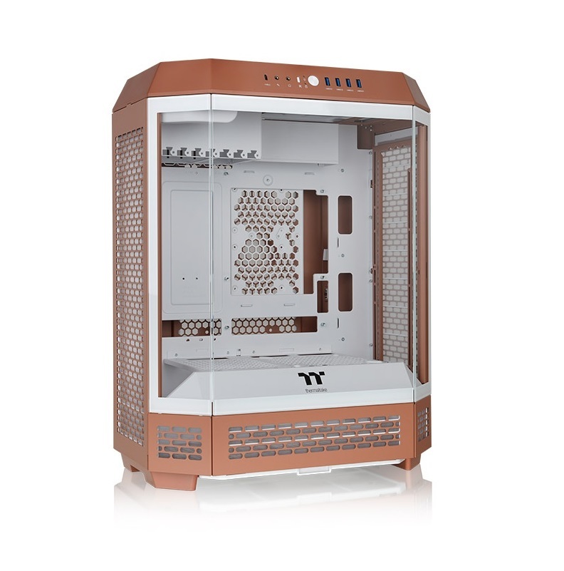 Thermaltake 曜越 透視 The Tower 600 背插中直立式機殼   摩卡慕斯/CA-1Z1-00MUWN-00  變革青綠/CA-1Z1-00MTWN-00