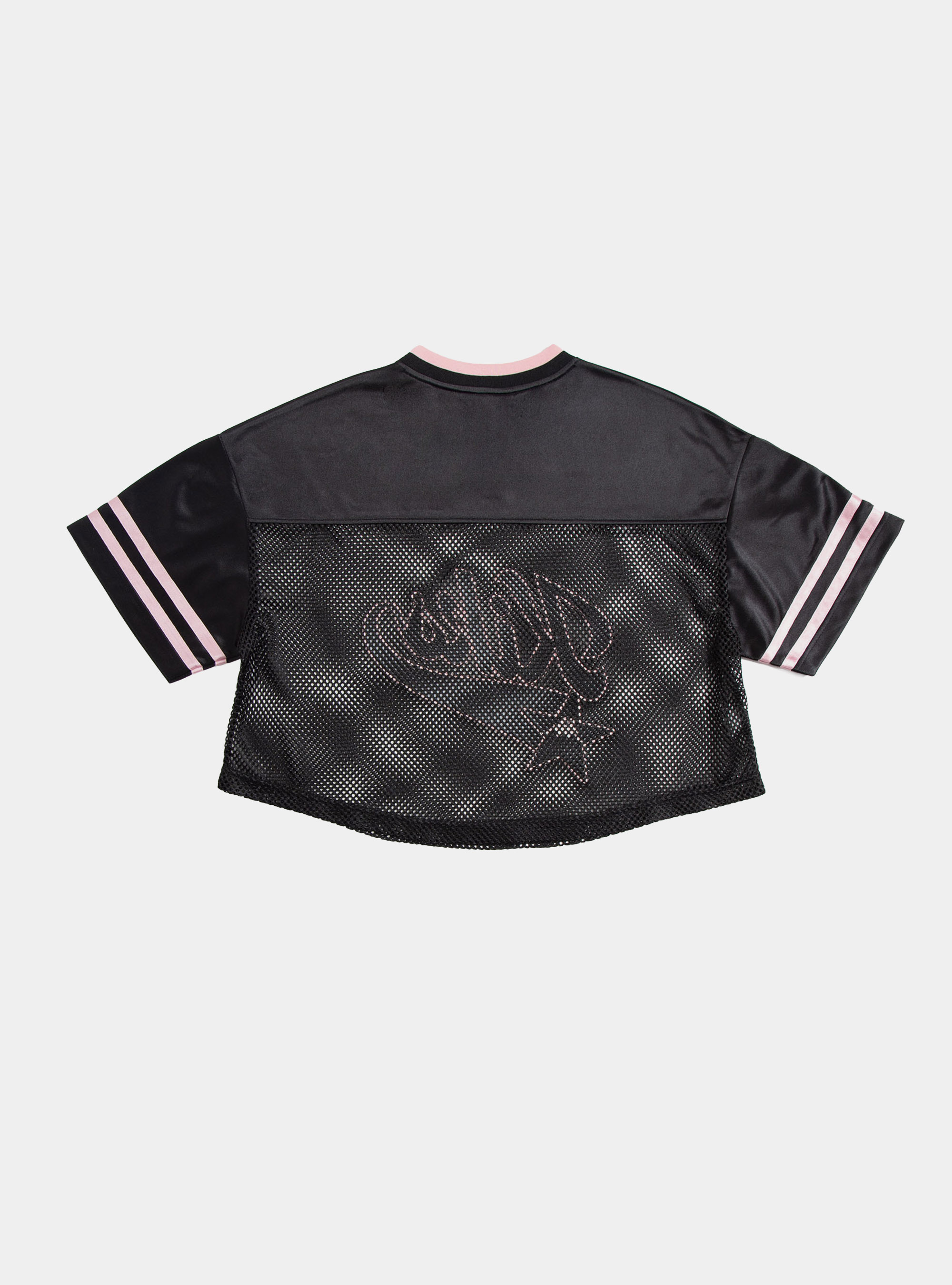 |預購| Kappa X Kiks  女款 拼接短版V領網眼球衣