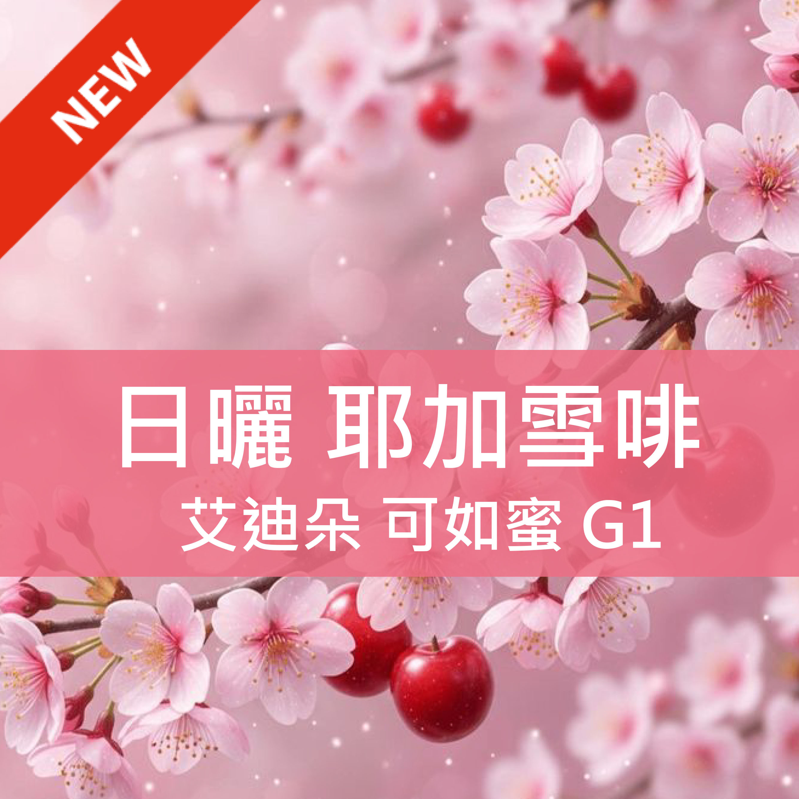 日曬 耶加雪啡 艾迪朵 可如蜜 G1