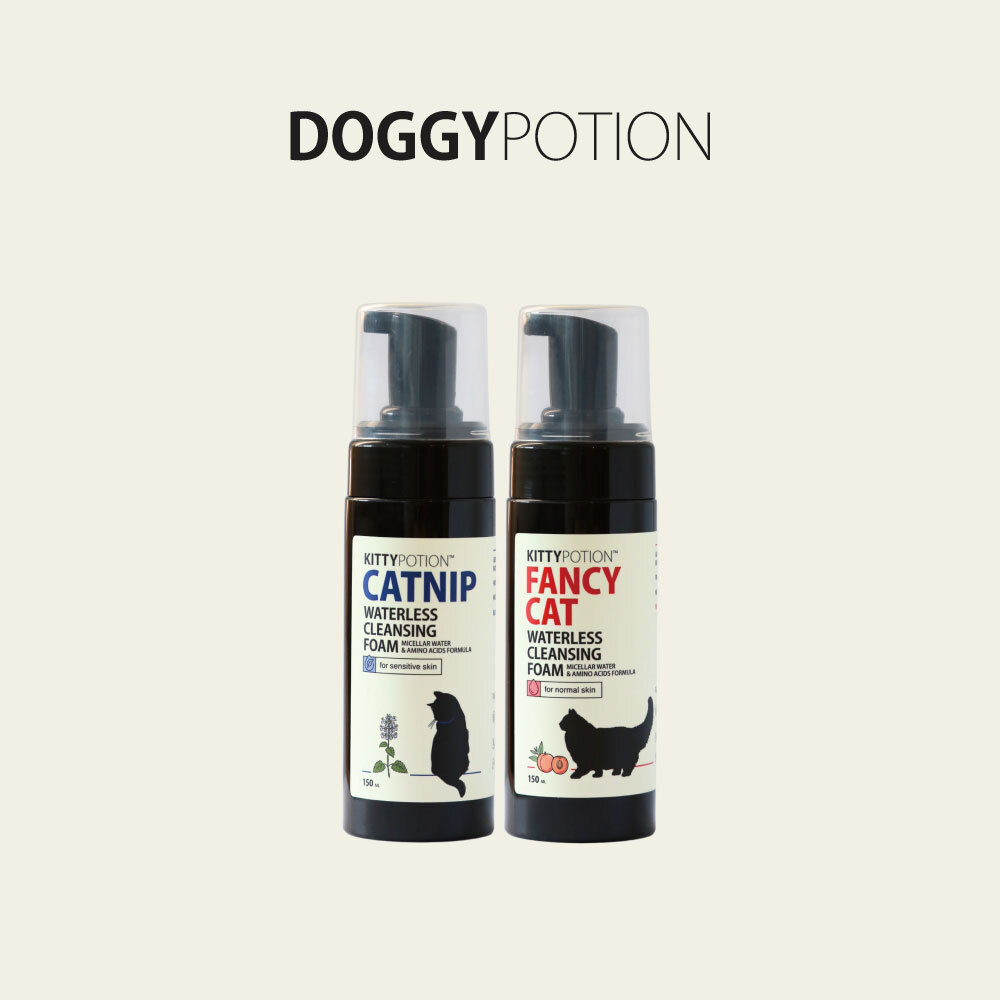 貓用天然乾洗慕斯 150ML｜DOGGYPOTION