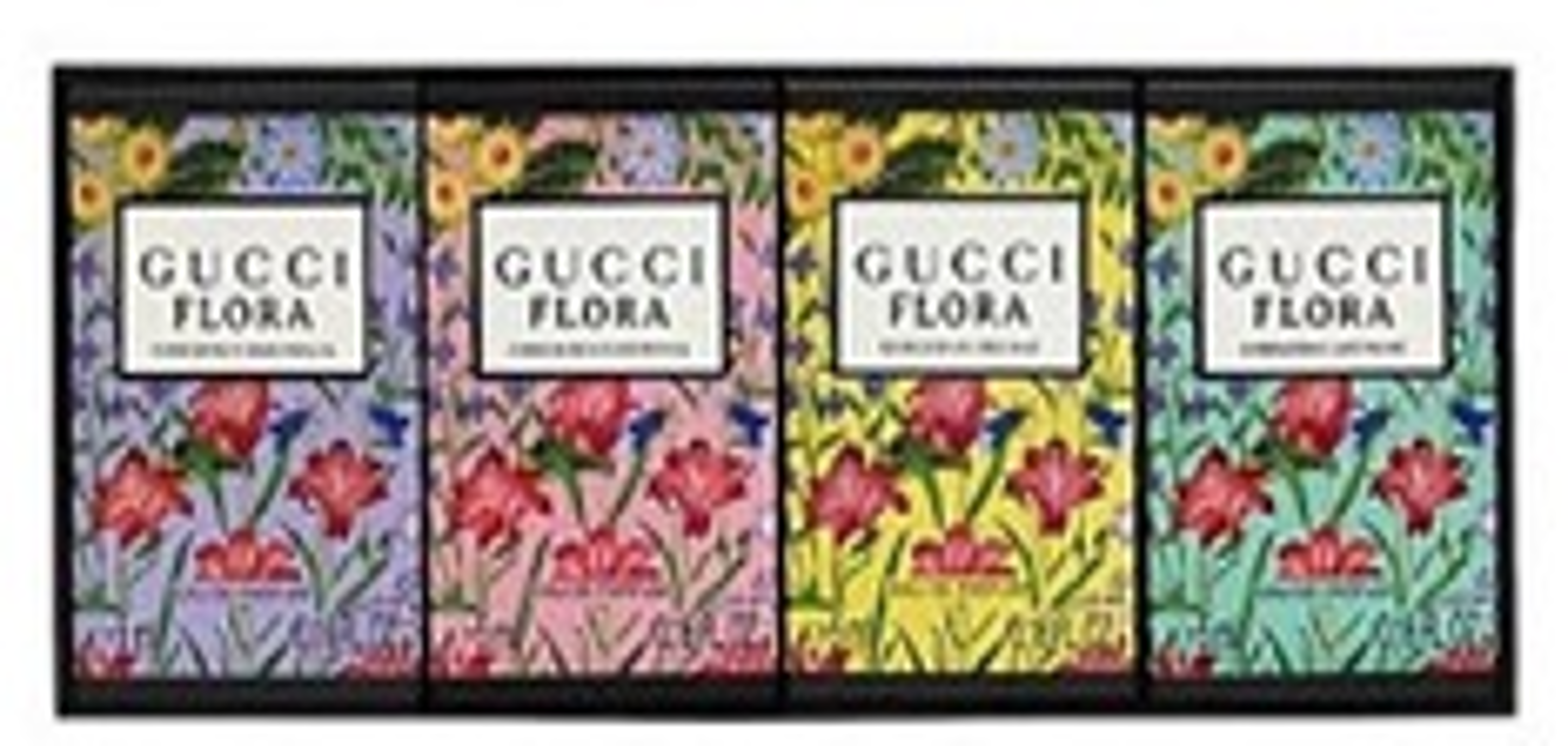 A43  GUCCI 25 FLORA 迷你淡香精套裝 (5ML X 4)