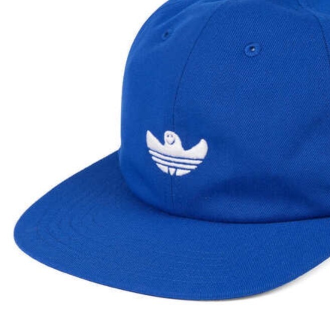ADIDAS 帽子 SHMOO HAT 寶藍 刺繡 五分帽 老帽 IZ1960