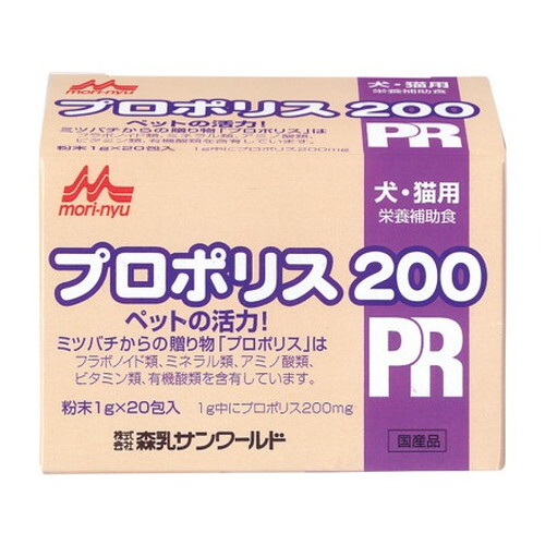 日本森乳 OneLac 蜂膠200 貓狗用 1g x 20包