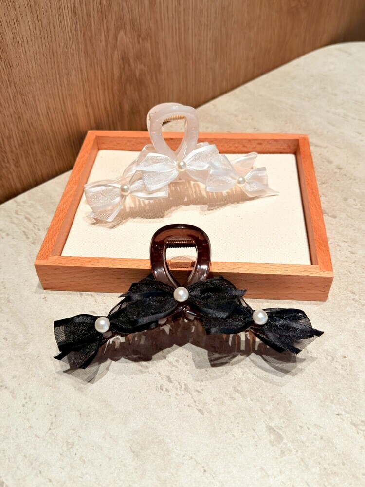 珍珠蕾絲巨大抓夾