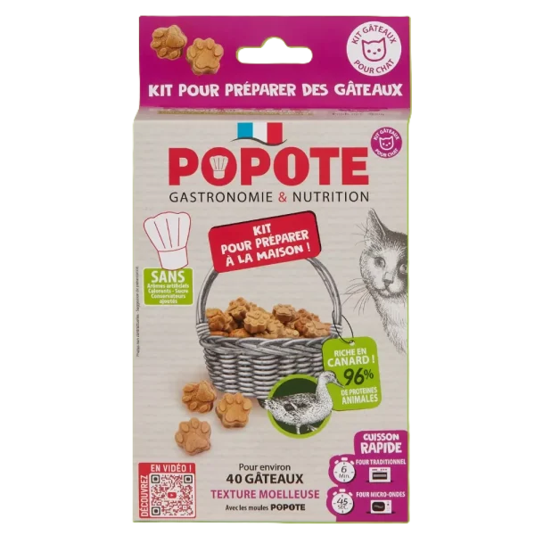 POPOTE Cookies Baking Mix for Cats