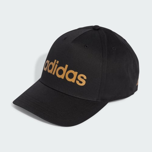 ADIDAS 帽子 DAILY CAP 黑金 基本款 棒球帽 老帽 JF4353