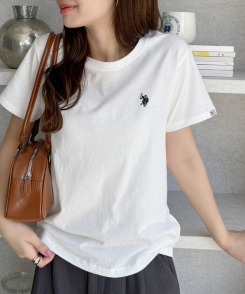 <限時預購> U.S. POLO ASSN. 刺繡 小logo T恤 十色