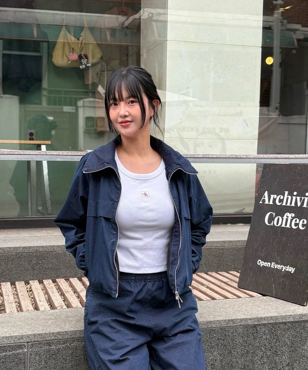 🇰🇷 CALVIN KLEIN CK 方形小標籤 Baby Tee 羅紋 短版 短T 短袖 女款 / 預購