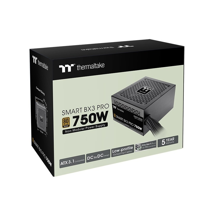 Thermaltake 曜越 Smart BX3 Pro 650W/750W/850W 銅牌雙八電源供應器