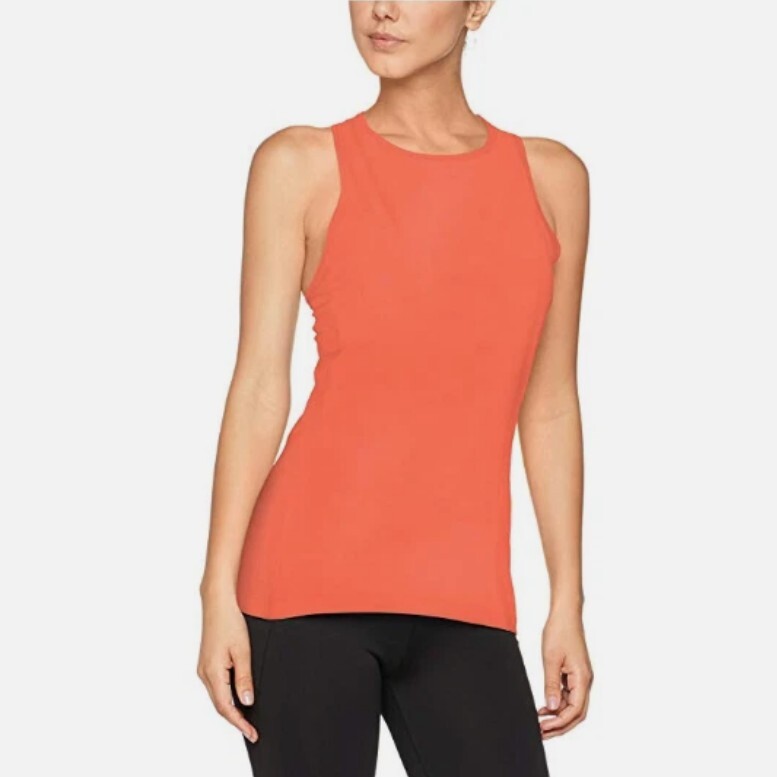 ADIDAS 背心 TANK 橘色 挖背 運動背心 女 BK2651