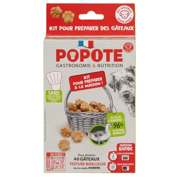POPOTE Cookies Baking Mix for Dog
