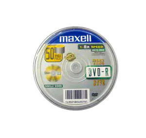 MAXELL DVD-R 4.7GB/16X (50PCS/SPINDLE) 116103026