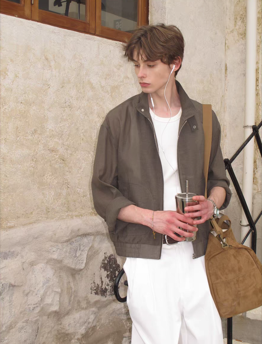 Premium No.9 Lightweight Bomber Jacket