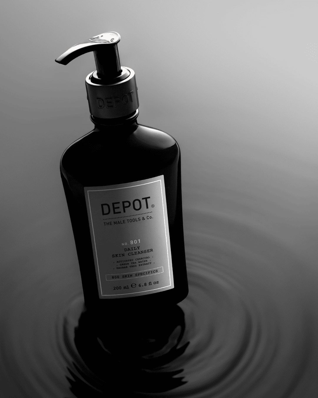DEPOT NO.800 臉部護理系列 男士保濕控油 極簡護膚