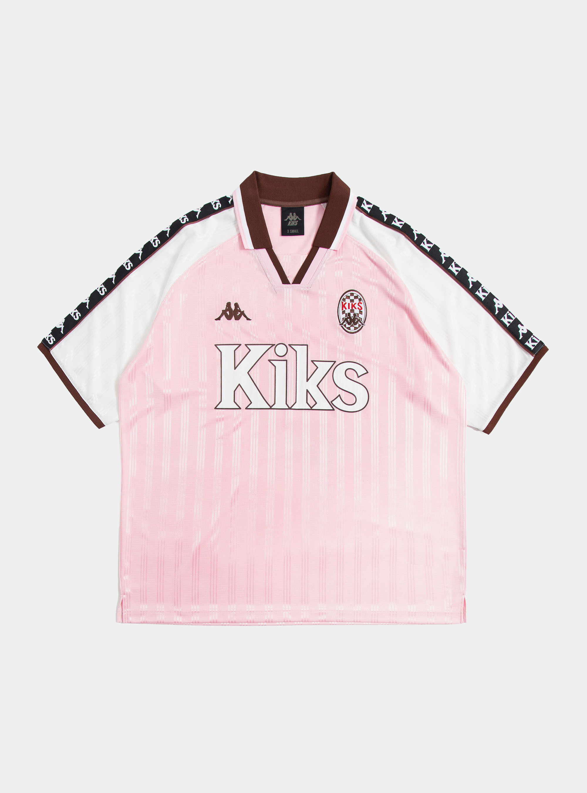 |預購| Kappa X Kiks  男女適穿 復古LOGO串標足球衣