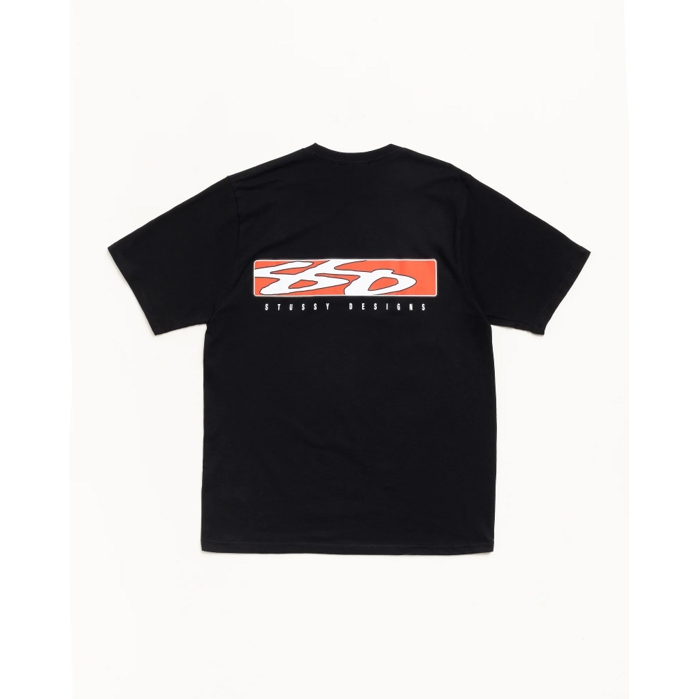 Stussy S BOX TEE 短T 黑色 白色 深藍