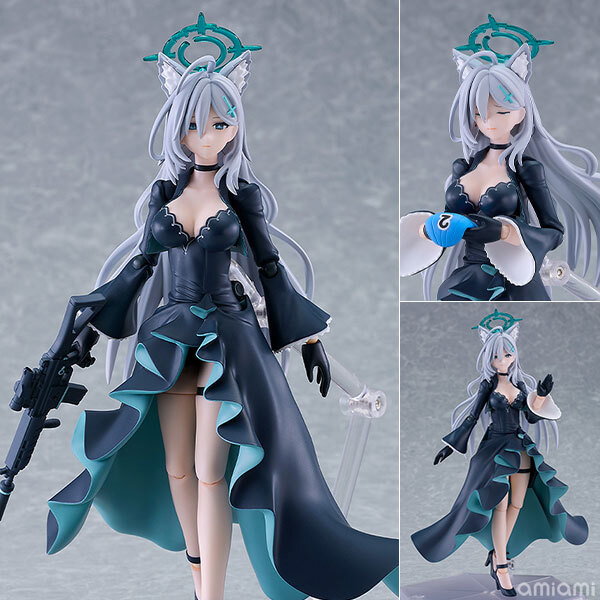 預訂4月 Good Smile Company 蔚藍檔案 Blue Archive 692figma 白子＊TERROR  figma Blue Archive Shiroko*Terror Pre-order