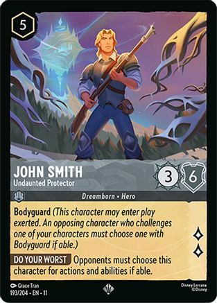 193/204·EN·11 John Smith - Undaunted Protector (Super Rare)