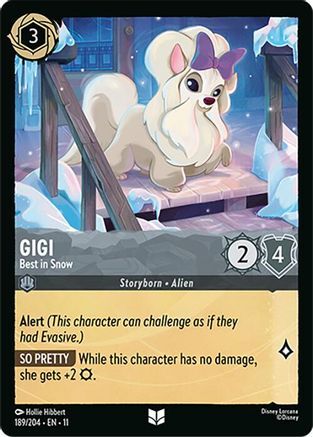 189/204·EN·11 Gigi - Best in Snow (Uncommon)