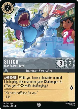 185/204·EN·11 Stitch - High Badness Level (Common)