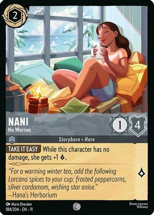 184/204·EN·11 Nani - No Worries (Common)
