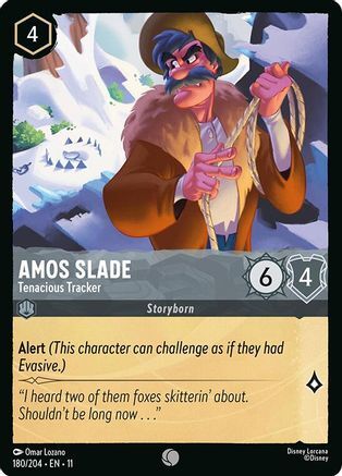 180/204·EN·11 Amos Slade - Tenacious Tracker (Common)