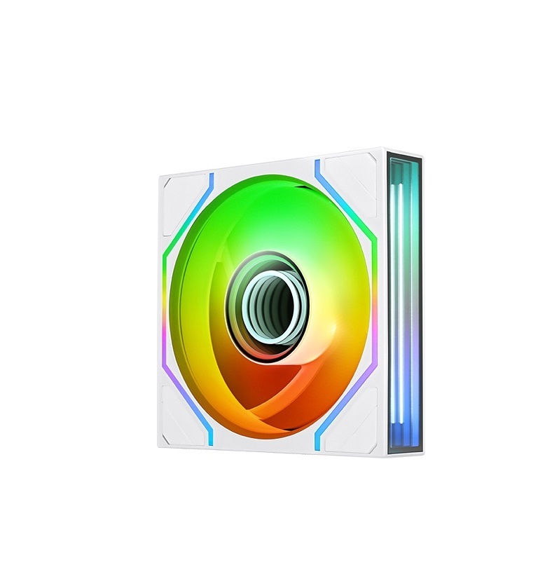 Thermaltake 曜越 SWAFAN INFINITY EX12 ARGB 單入裝無限鏡磁吸快接風扇   黑色/CL-F264-PL12SW-A  白色/CL-F265-PL12SW-A