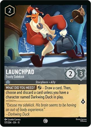 177/204·EN·11 Launchpad - Trusty Sidekick (Common)