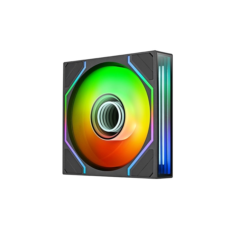 Thermaltake 曜越 SWAFAN INFINITY EX12 ARGB 單入裝無限鏡磁吸快接風扇   黑色/CL-F264-PL12SW-A  白色/CL-F265-PL12SW-A