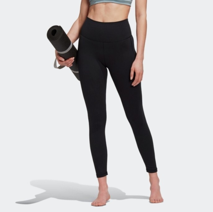 ADIDAS 束褲 TECHFIT 黑色 高腰 九分 運動 緊身褲 女 HC6637