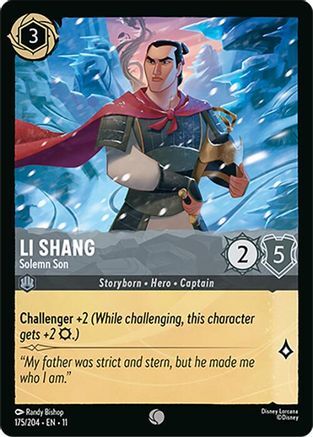 175/204·EN·11 Li Shang - Solemn Son (Common)